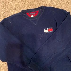 Vintage Tommy Hilfiger fleece oversized sweatshirt
